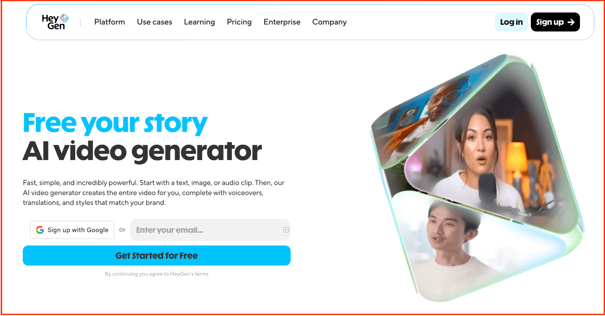 TODO: describe image for 4. HeyGen — AI Video Creation Using Avatars