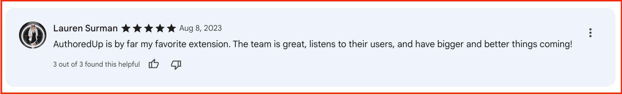 TODO: describe image for What Real Users Say About AuthoredUp