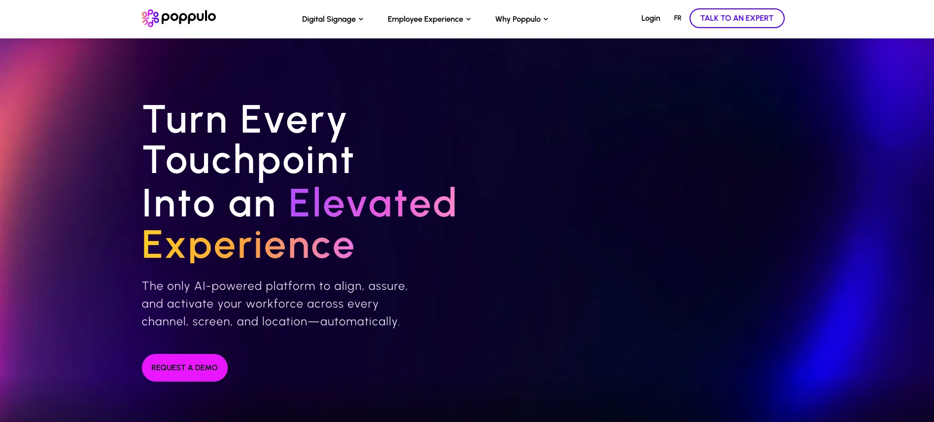 Poppulo Experience Platform, formerly Sociabble