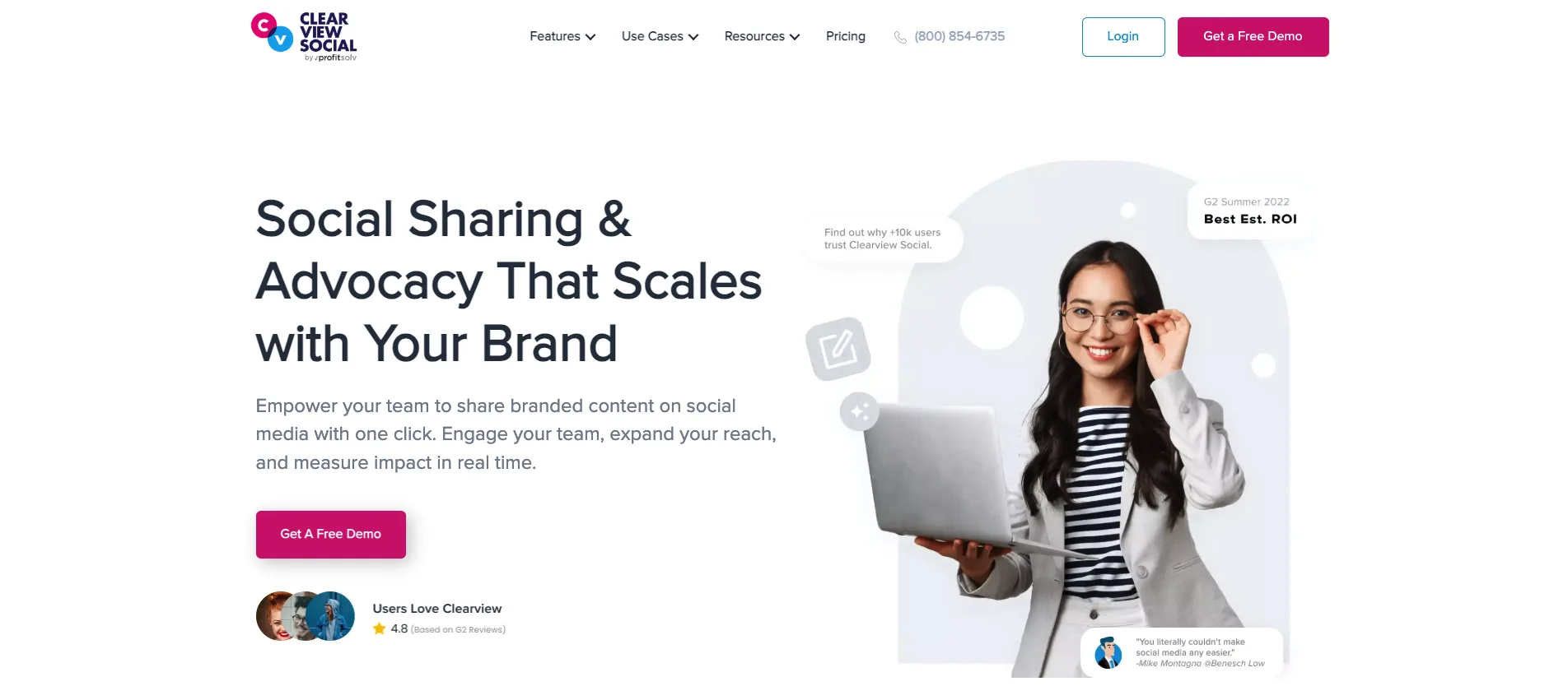 ClearView Social employee advocacy software