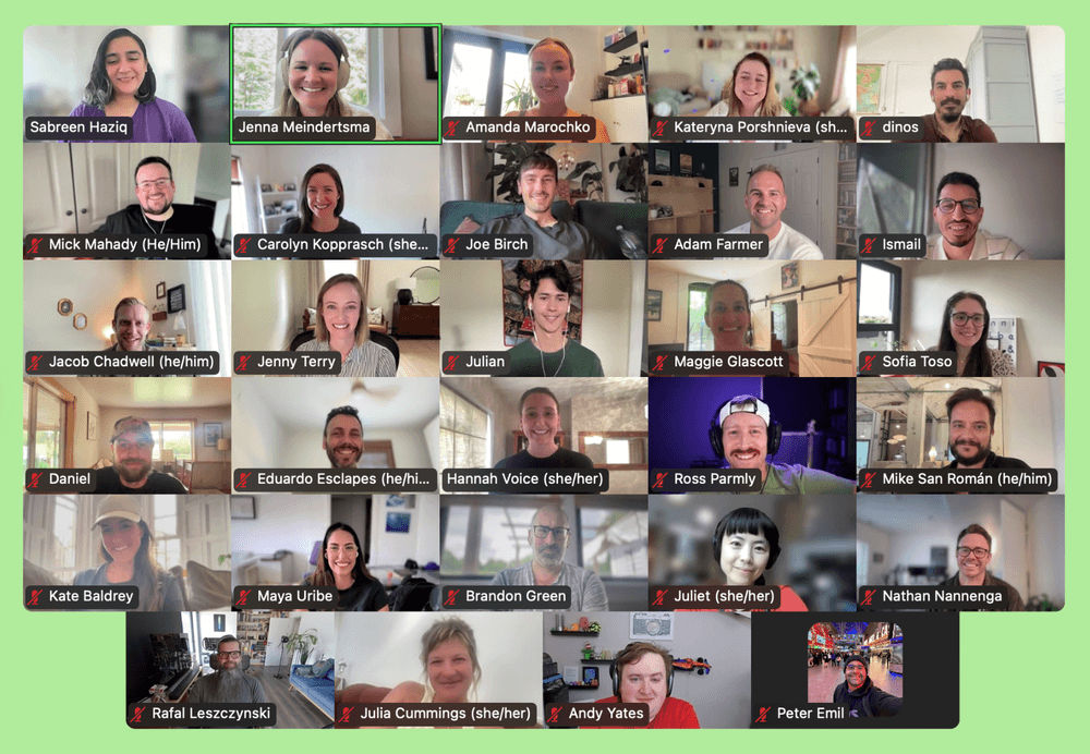 TODO: describe image for Creator Café workshops