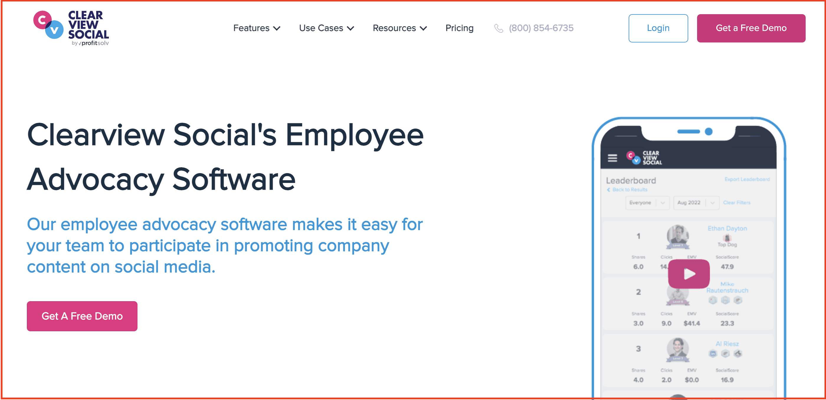 TODO: describe image for 6. Clearview Social