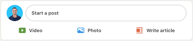 TODO: describe image for Click on ‘Start a Post’
