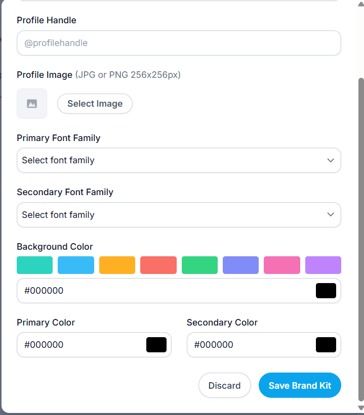 TODO: describe image for Step 2. Choose a LinkedIn Carousel Template
