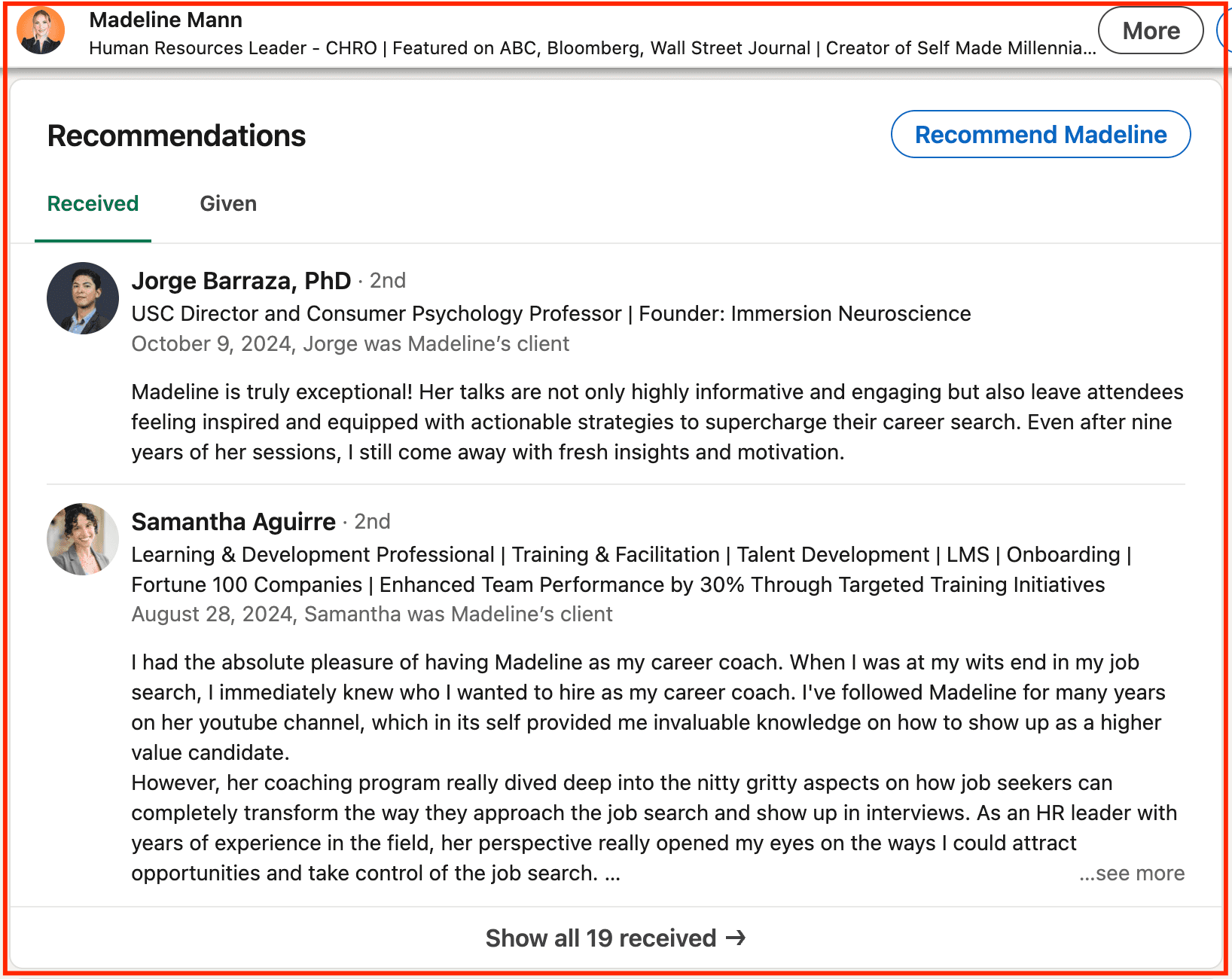 TODO: describe image for Step 7: Optimize Your Skills and Recommendations for Search
