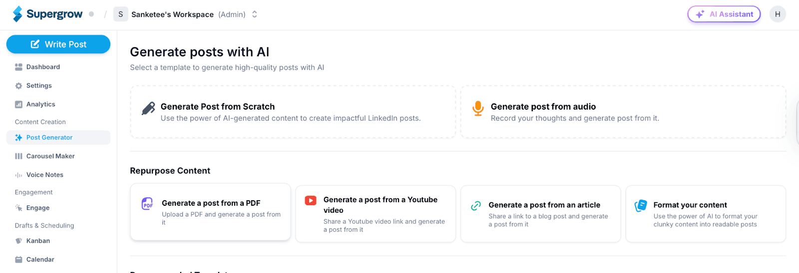 TODO: describe image for 1. Consistent Posting Without Burnout