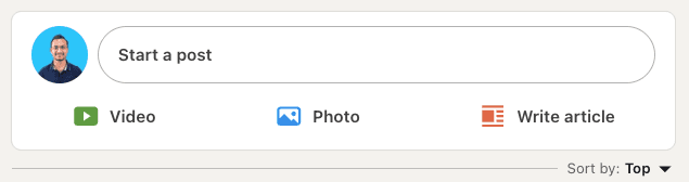 TODO: describe image for How to See Scheduled Posts on LinkedIn — Desktop Web