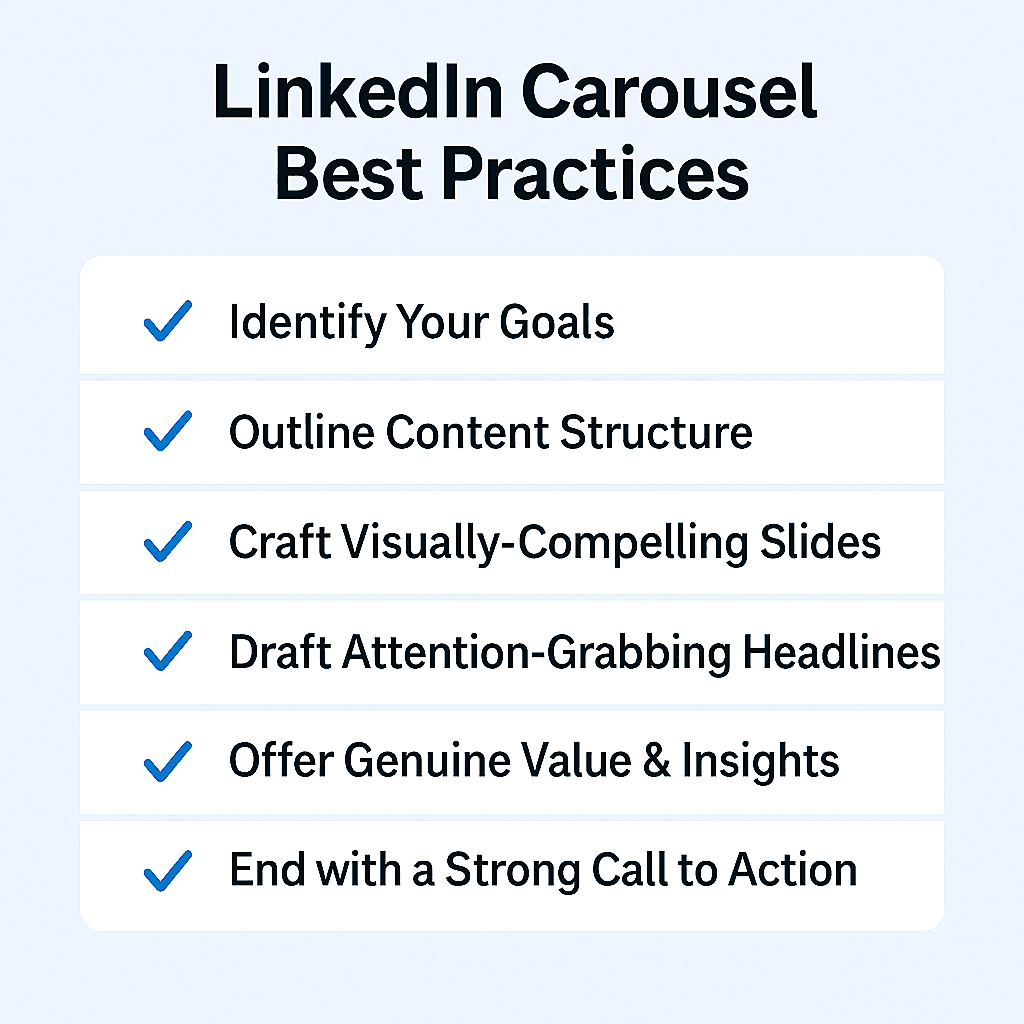 TODO: describe image for LinkedIn Carousel Best Practices