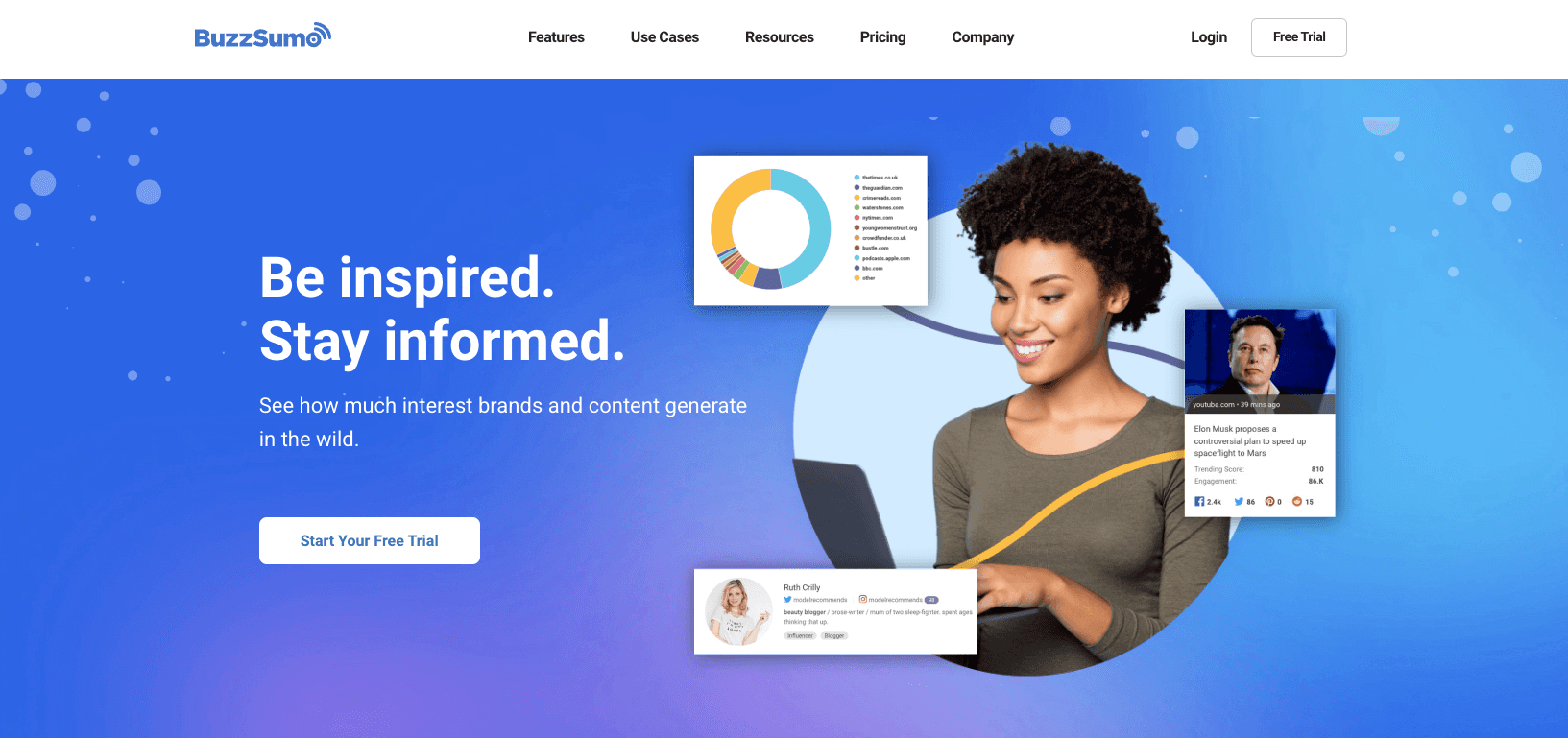 TODO: describe image for 2. Buzzsumo — Discover Proven Content Ideas