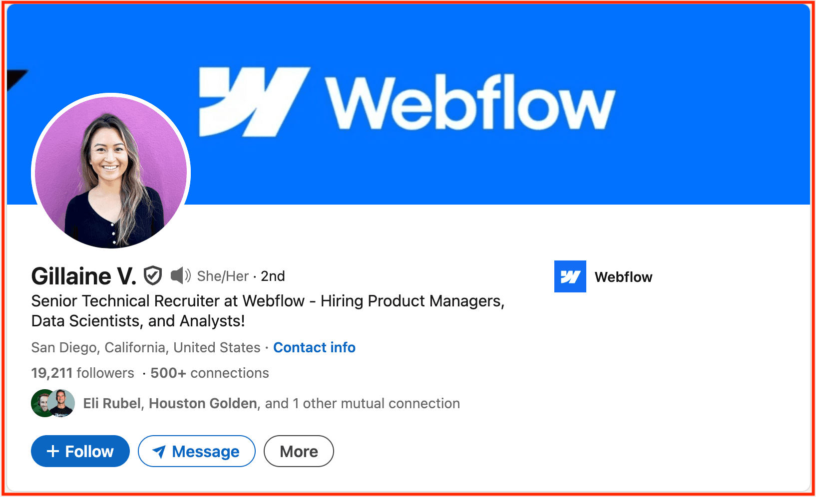 TODO: describe image for 4. Recruiters — Make Your Headline a Magnet