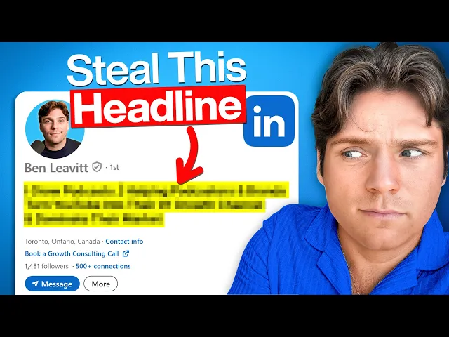 TODO: describe image for What is a LinkedIn Headline?