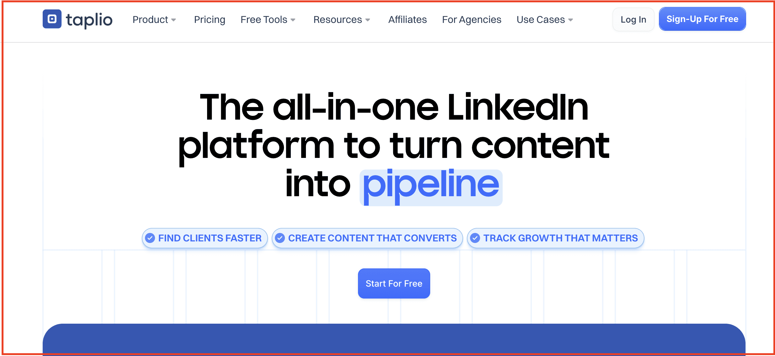Taplio LinkedIn content scheduling dashboard