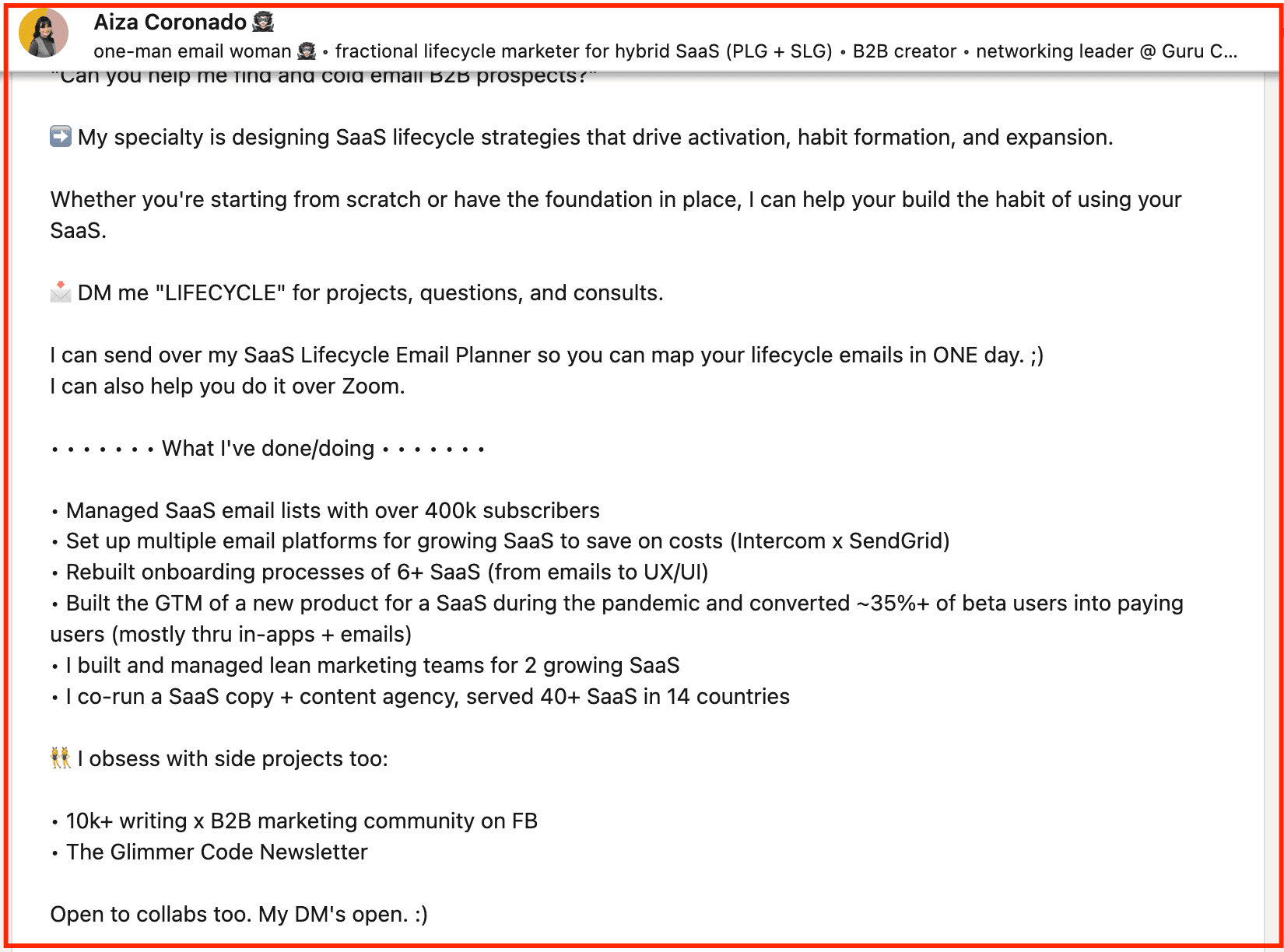 TODO: describe image for Step 5: Add Proof That Supports the Goal (Without Selling)