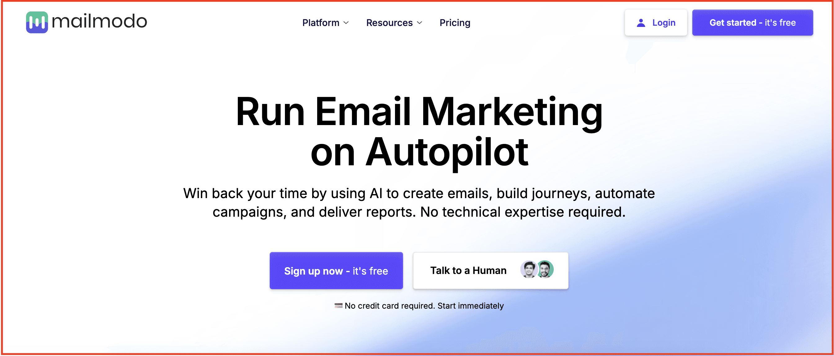 TODO: describe image for Mailmodo — Email Marketing Automation Software