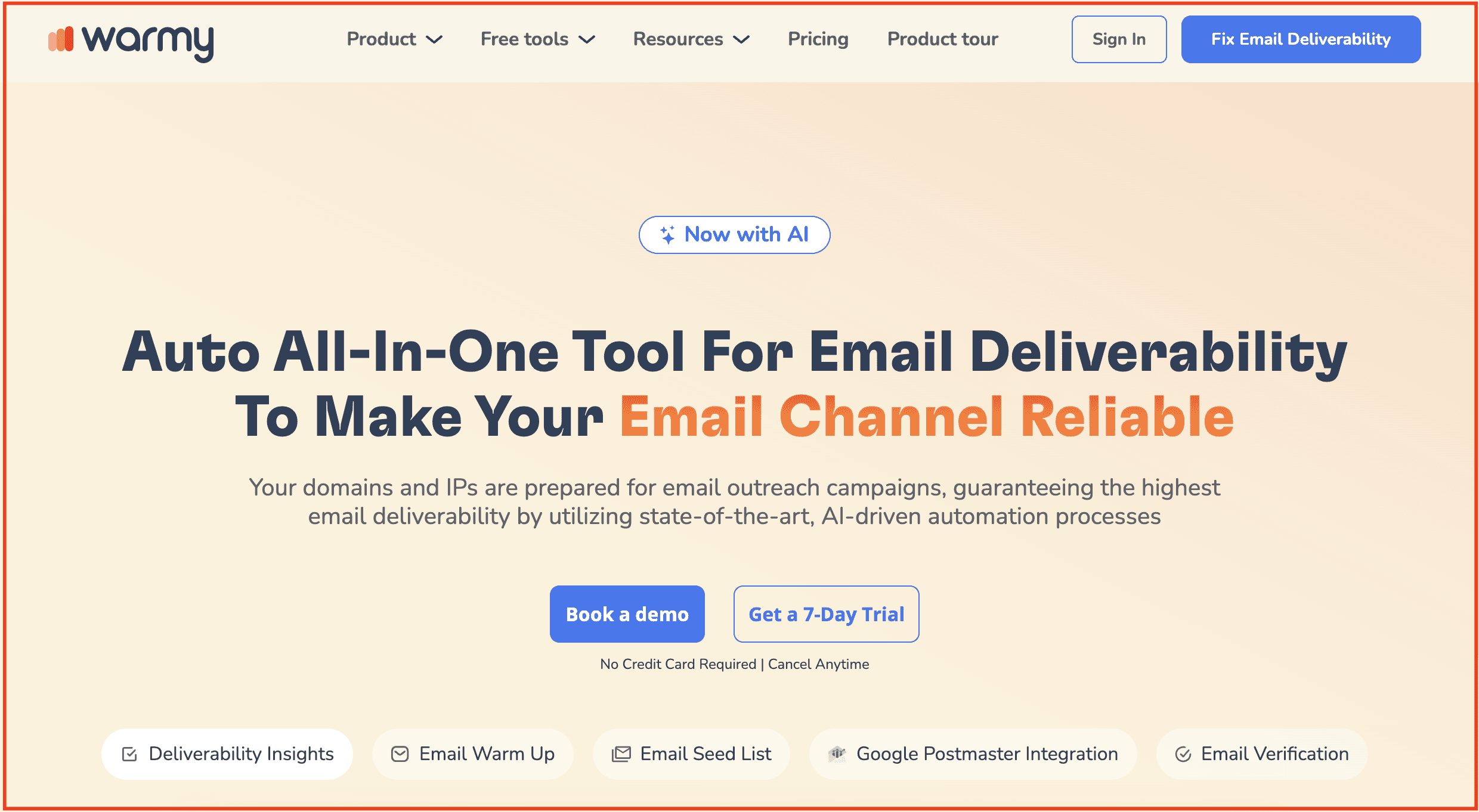 TODO: describe image for Warmy — Email Deliverability & Warm-Up