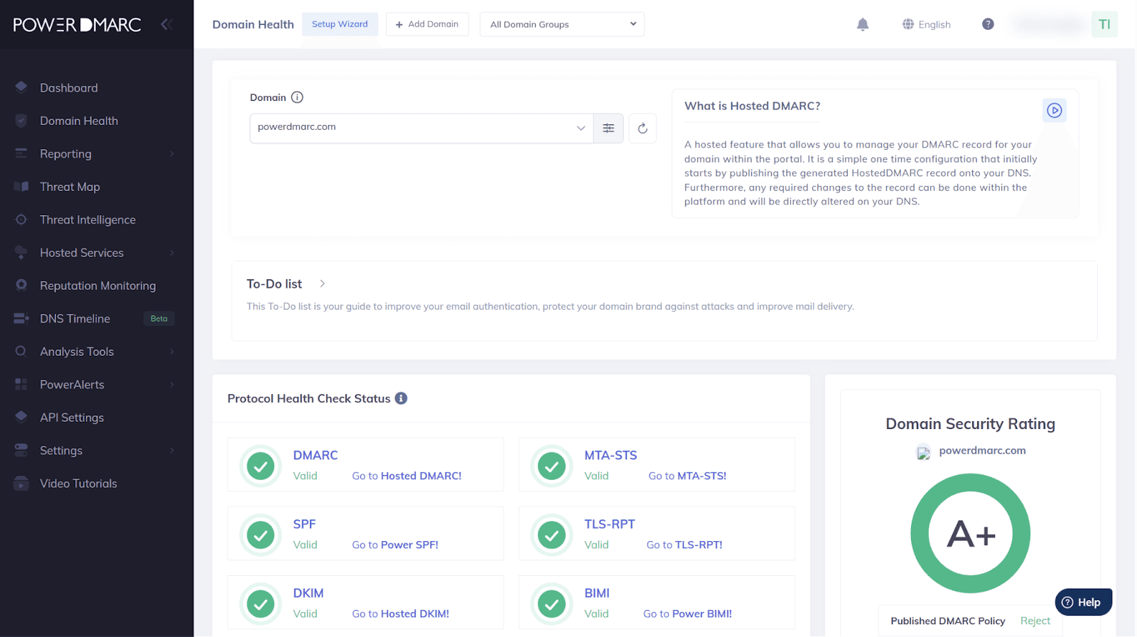 PowerDMARC— used for Email Authentication Security tool by marketing agency