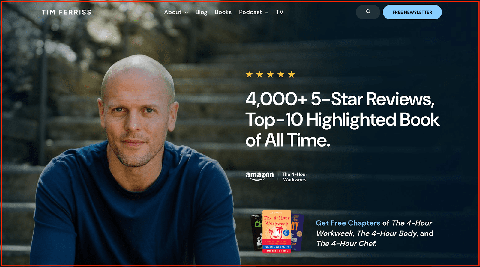 TODO: describe image for Tim Ferriss: The podcaster of lifestyle design