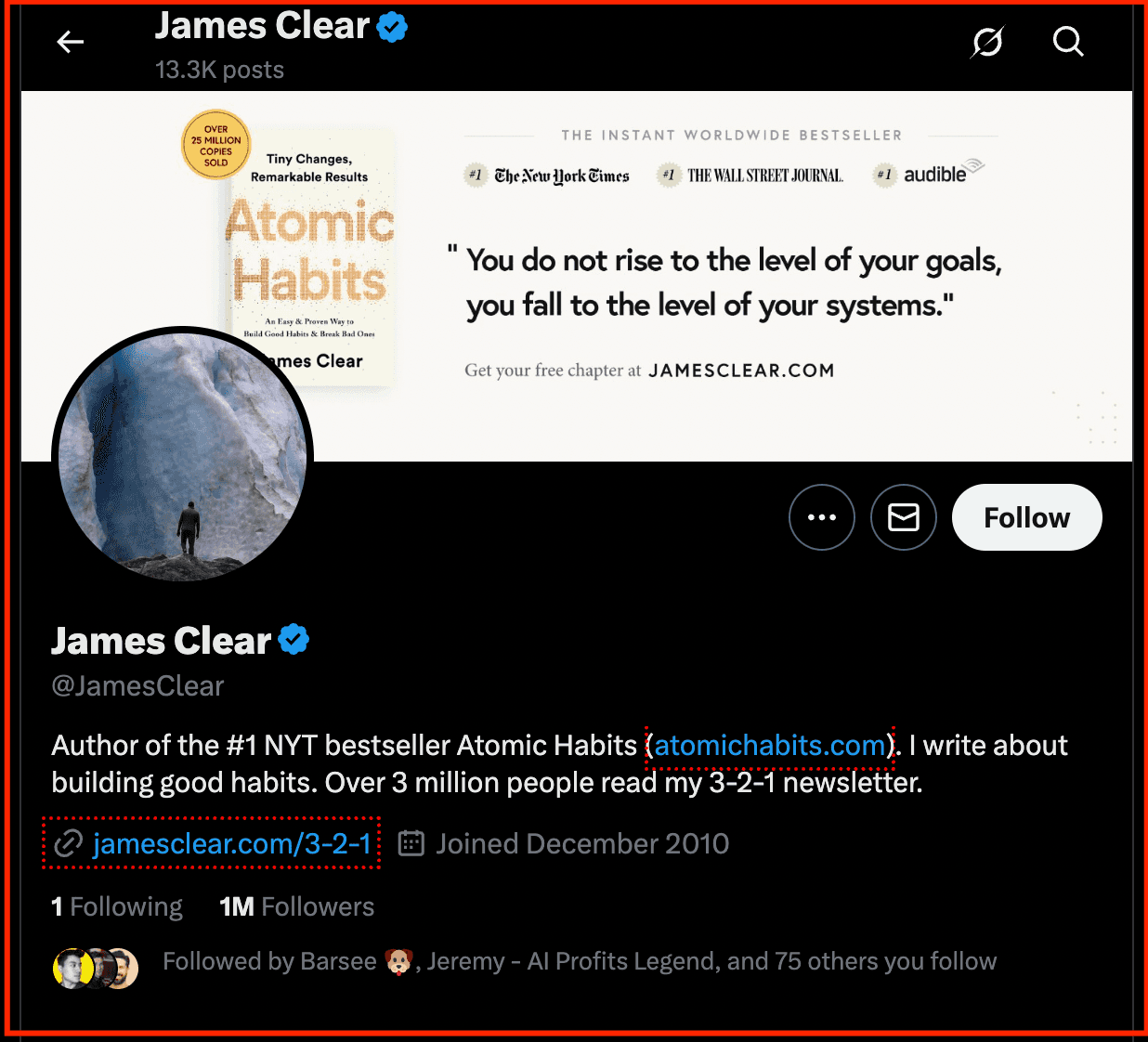 TODO: describe image for . James Clear: The habit builder of atomic influence