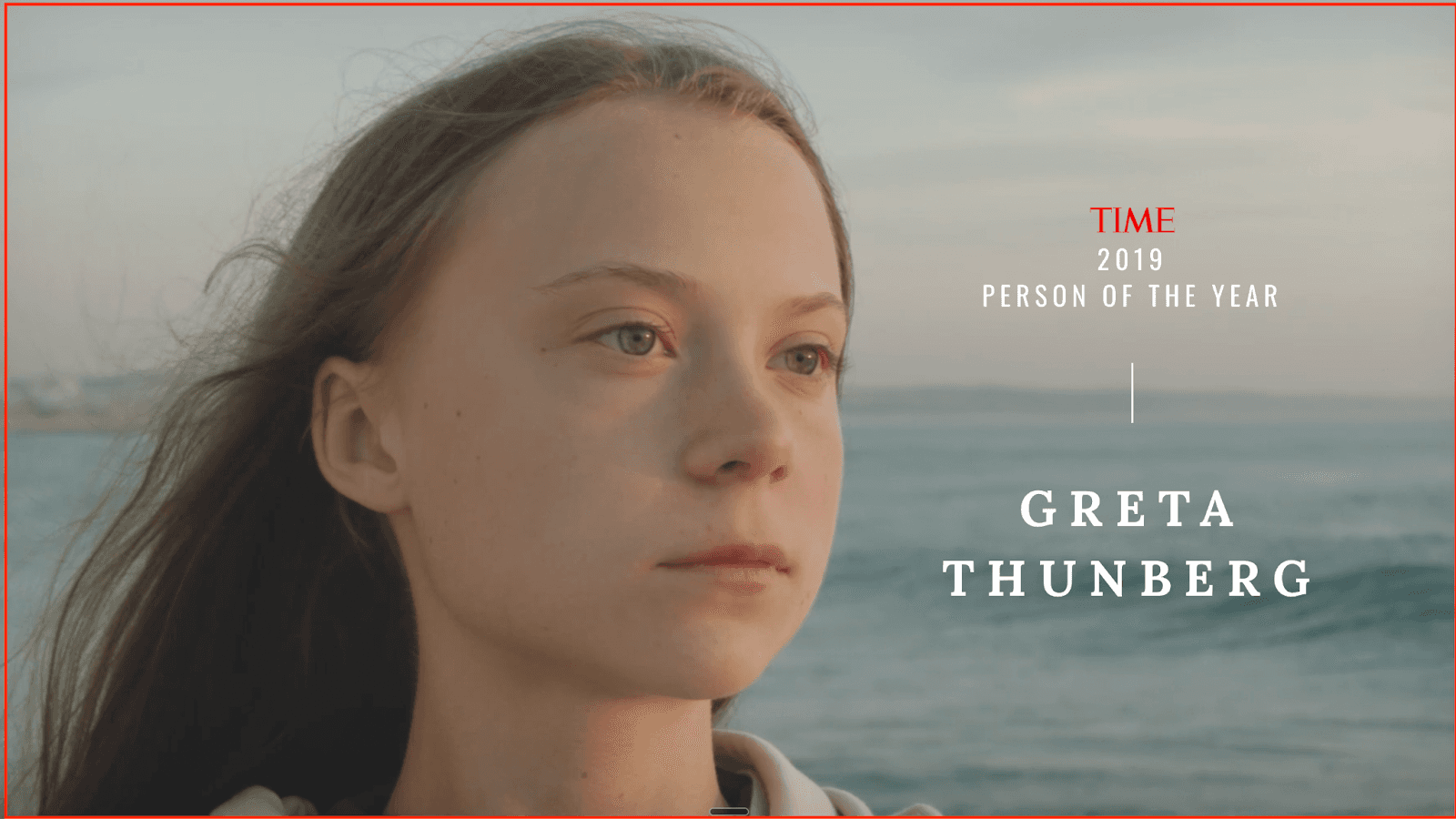 TODO: describe image for Greta Thunberg: The youth climate voice