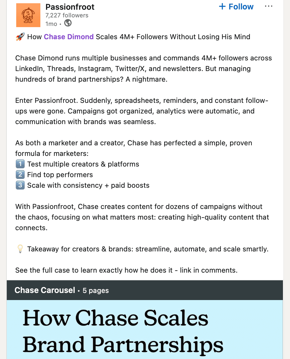 TODO: describe image for Turn blogs into swipeable carousels