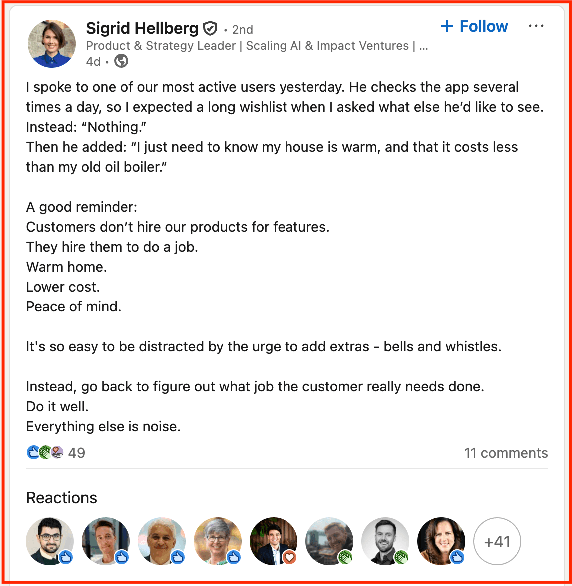 TODO: describe image for Turn customer support and demo call insights into actionable story posts