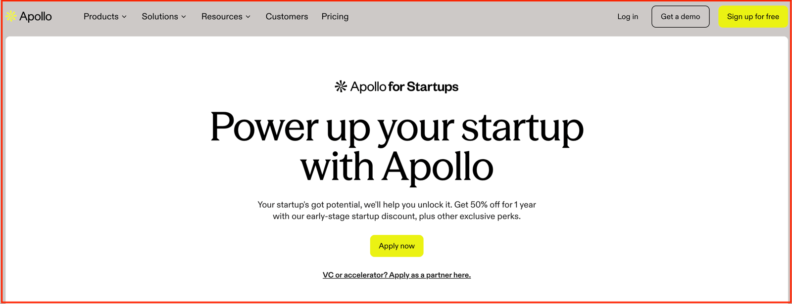 Apollo screenshot