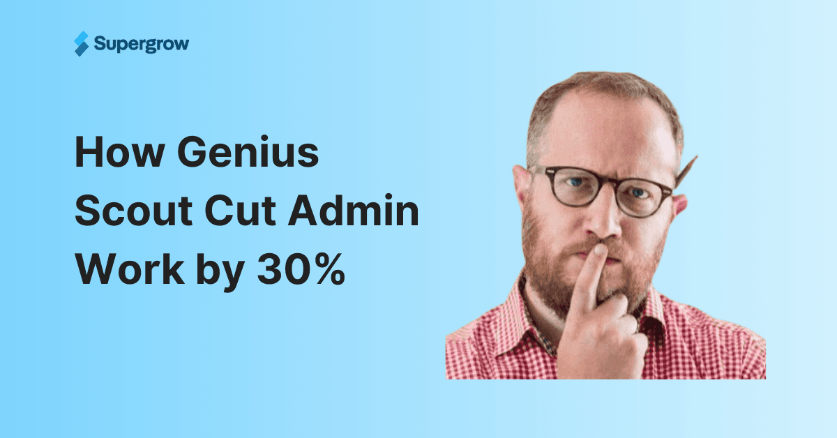 How Genius Scout Cut Admin Work by 30% with Supergrow